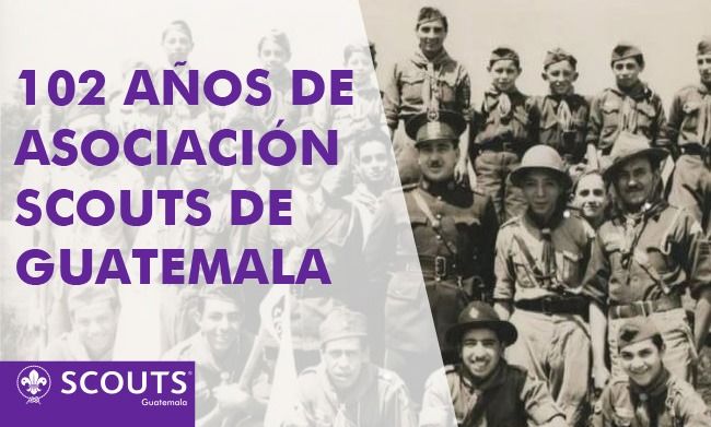 102 años de la Asociación de Scouts de Guatemala