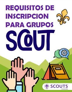 Imagen como inscribir un grupo scout